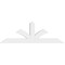 Ekena Millwork Richland Architectural Grade PVC Gable Bracket, 84"W x 28"H x 4"D x 6"F, 8/12 Pitch GBP084X28X0406RIC00 - alternate 5